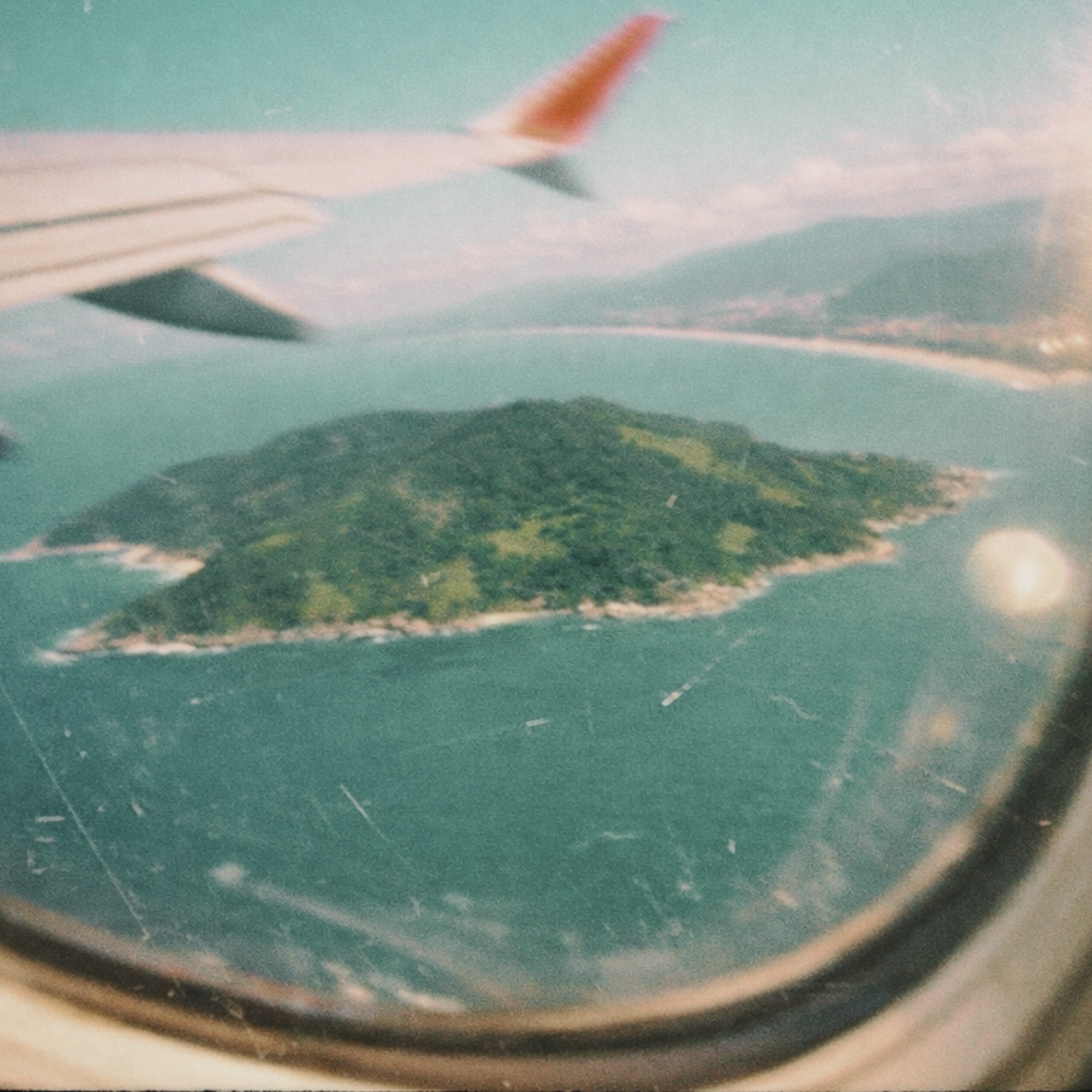 A ilha que aparece do céu
